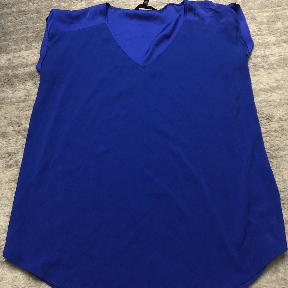Express blue top